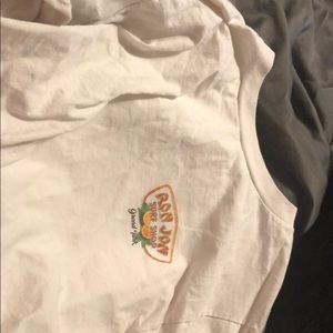 White Ron Jon surf shop long sleeve shirt